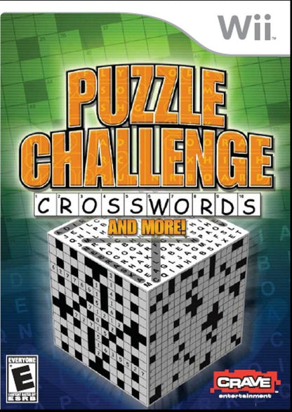 J2Games.com | Puzzle Challenge Crosswords and More (Wii) (Pre-Played - CIB - Very Good).
