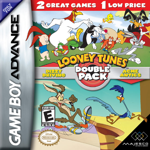 Looney Tunes: Double Pack - Dizzy Driving / Acme Antics (Gameboy Advance)
