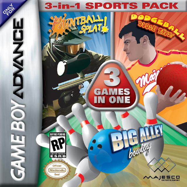 J2Games.com | 3-in-1 Sports Pack (Gameboy Advance) (Pre-Played - Game Only).