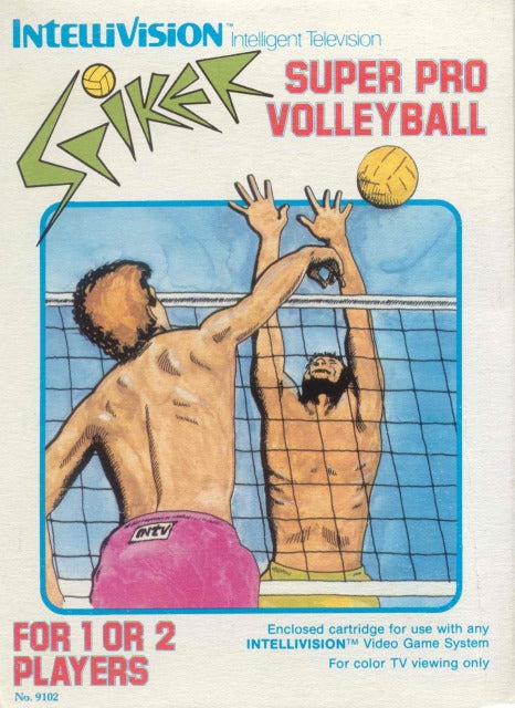 Spiker! Super Pro Volleyball (Intellivision)