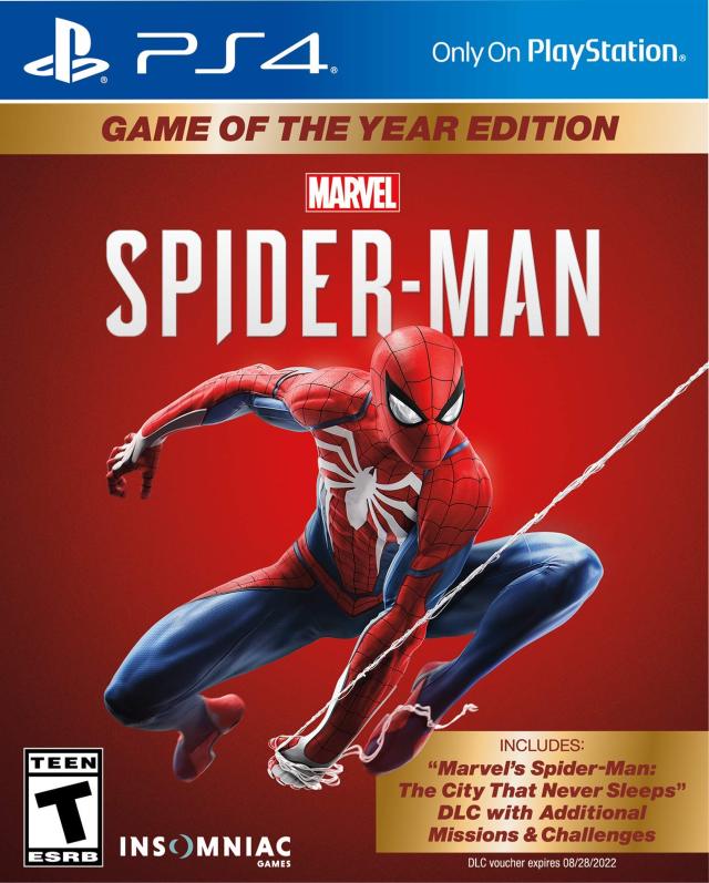 J2Games.com | Spider-Man Game of the Year Edition (Playstation 4) (Pre-Played - Game Only).