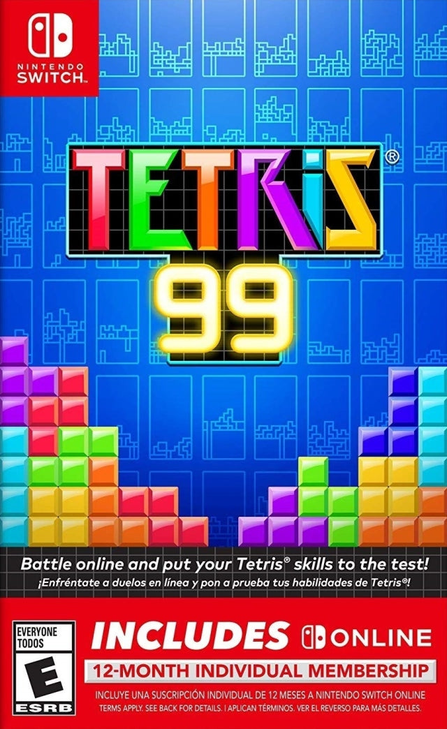 Tetris 99 + 12 Month Nintendo Switch Online Bundle (Nintendo Switch)
