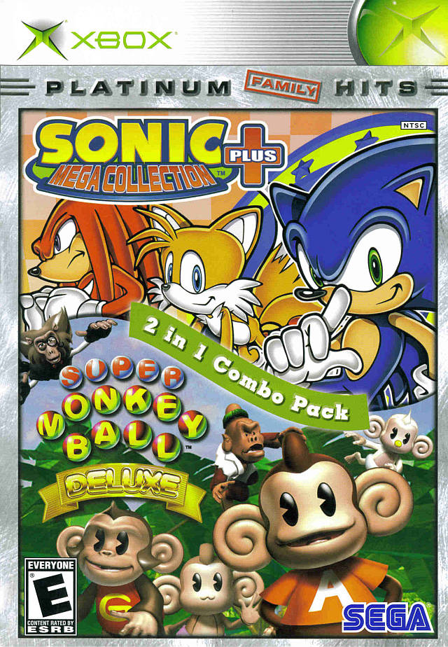 Sonic Mega Collection Plus y Super Monkey Ball Deluxe (Xbox)