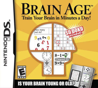 J2Games.com | Brain Age (Nintendo DS) (Pre-Played - Game Only).