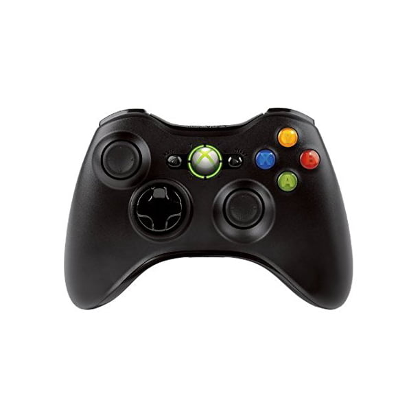 Black Xbox 360 Wireless Controller (Xbox 360)