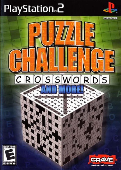 J2Games.com | Puzzle Challenge Crosswords and More (Playstation 2) (Complete - Good).