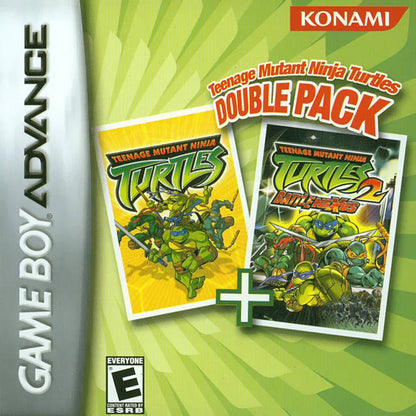 Teenage Mutant Ninja Turtles: Double Pack (Gameboy Advance)