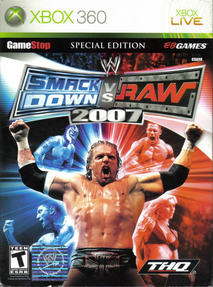 J2Games.com | WWE Smackdown vs. Raw 2007 Special Edition (Xbox 360) (Pre-Played - Game Only).
