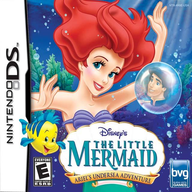 J2Games.com | Little Mermaid Ariel's Undersea Adventure (Nintendo DS) (Complete - Good).