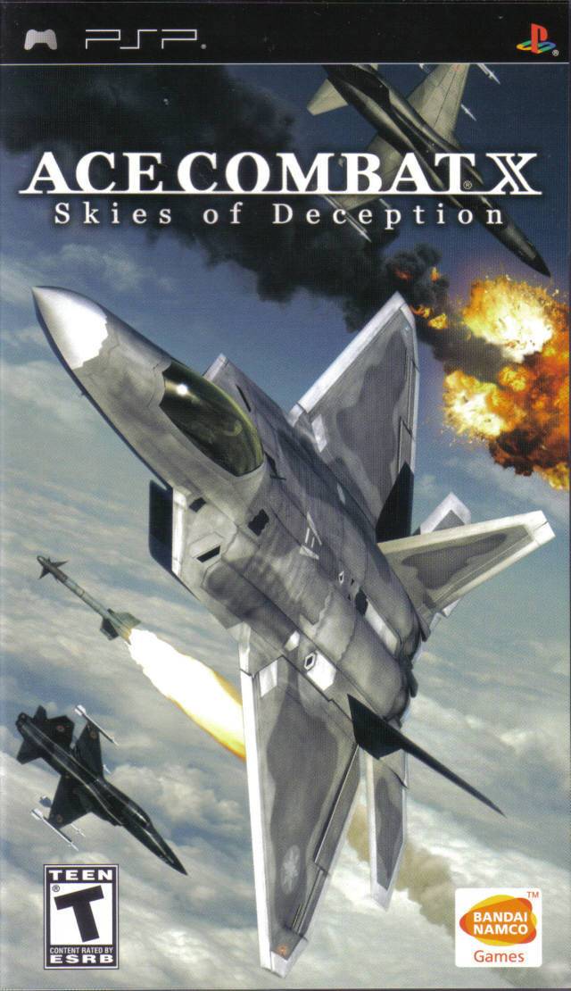 J2Games.com | Ace Combat X Skies of Deception (PSP) (Pre-Played - CIB - Good).