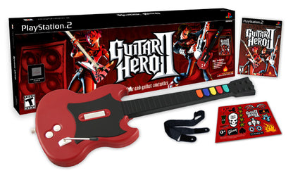Guitar Hero II with Guitar (Playstation 2)