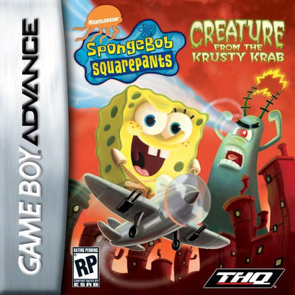 J2Games.com | SpongeBob SquarePants Creature from Krusty Krab (Gameboy Advance) (Pre-Played - Game Only).