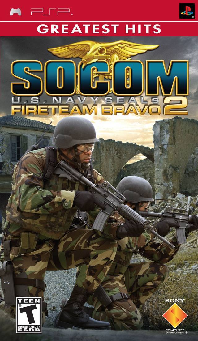 J2Games.com | SOCOM US Navy Seals Fireteam Bravo 2 (PSP) (Pre-Played - CIB - Good).