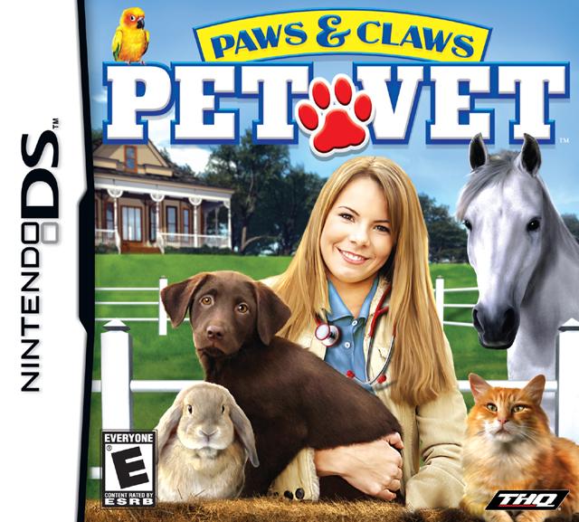 J2Games.com | Paws & Claws Pet Vet (Nintendo DS) (Pre-Played).