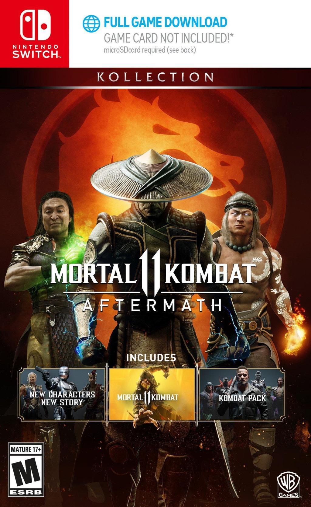 J2Games.com | Mortal Kombat 11: Aftermath Kollection (Nintendo Switch) (Brand New).