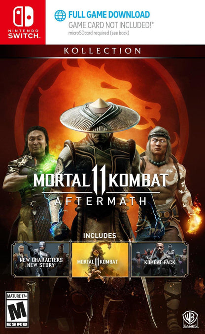J2Games.com | Mortal Kombat 11: Aftermath Kollection (Nintendo Switch) (Brand New).