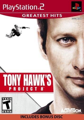 J2Games.com | Tony Hawk's Project 8 Includes Bonus Disc (Greastest Hits) (Playstation 2) (Pre-Played - CIB - Good).
