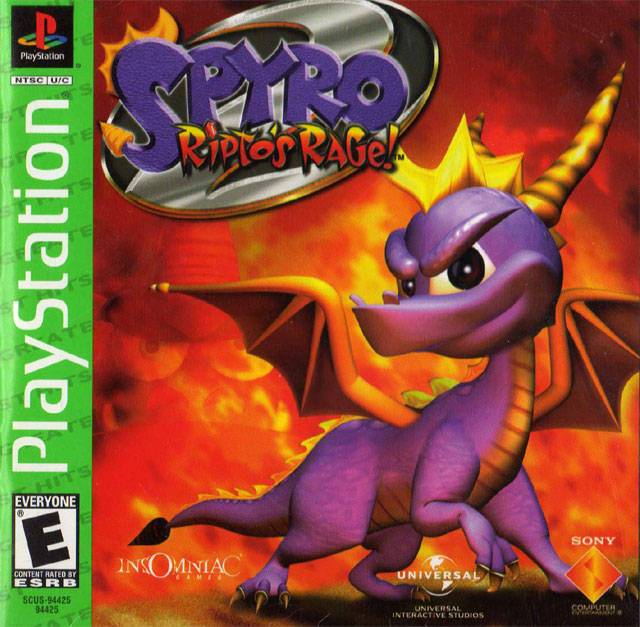 J2Games.com | Spyro Ripto's Rage (Greatest Hits) (Playstation) (Pre-Played - Game Only).