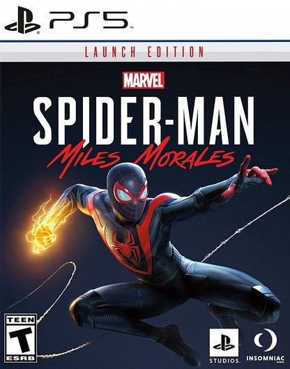 J2Games.com | Spider-Man Miles Morales: Launch Edition (Playstation 5) (Pre-Played - Game Only).
