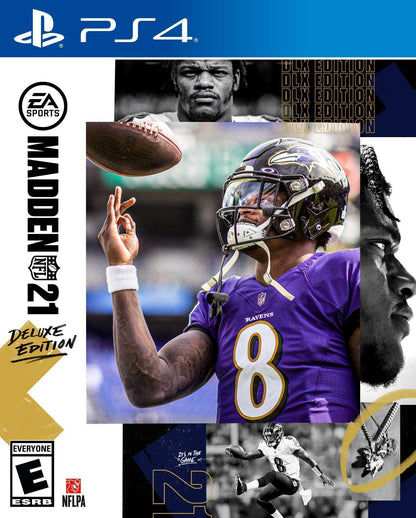 J2Games.com | Madden 21 Deluxe Edition (PS4) (Pre-Played - CIB - Good).