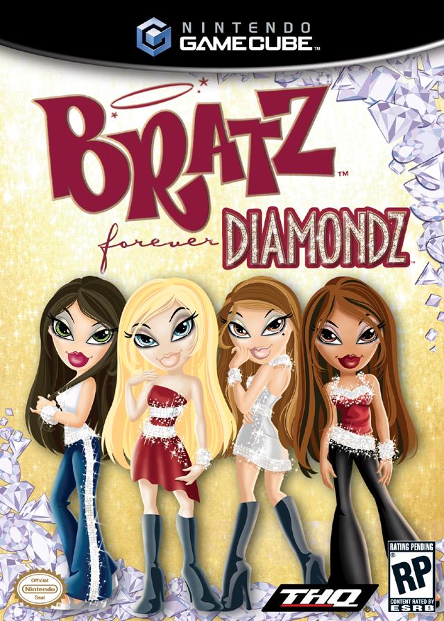 J2Games.com | Bratz Forever Diamondz (Gamecube) (Pre-Played - Complete - Good Condition).