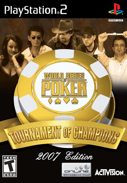 J2Games.com | World Series of Poker Tournament of Champions 2007 (Playstation 2) (Pre-Played - CIB - Good).