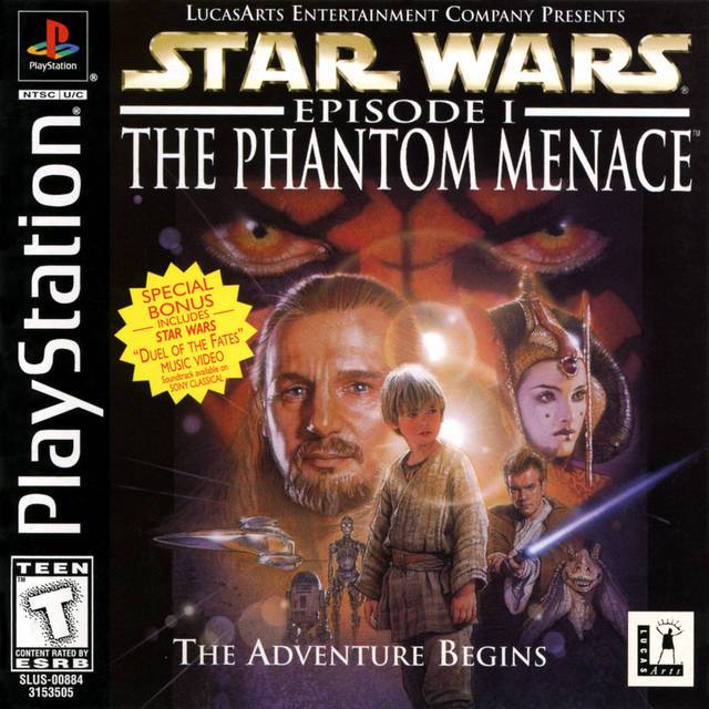 J2Games.com | Star Wars Phantom Menace (Playstation) (Pre-Played - Game Only).
