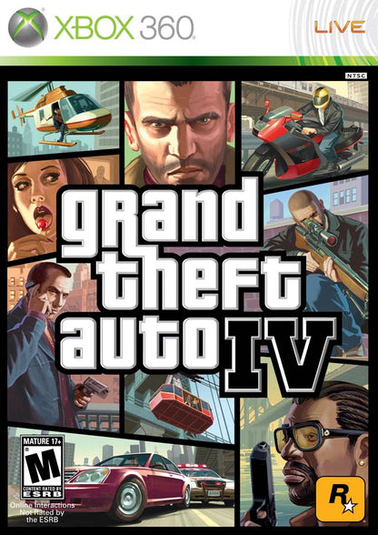 Paquete Grand Theft Auto IV [Juego + Guía de estrategia] (Xbox 360)
