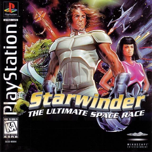 J2Games.com | Starwinder the Ultimate Space Race (Playstation) (Pre-Played - CIB - Good).