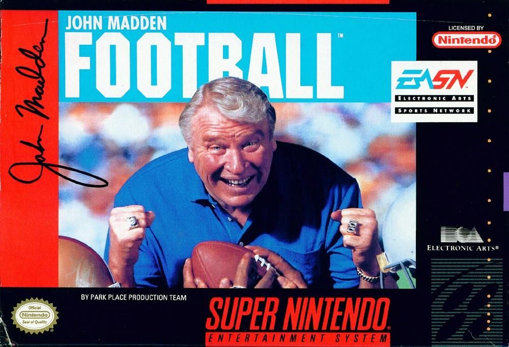 J2Games.com | John Madden Football (Super Nintendo) (Pre-Played - Game Only).