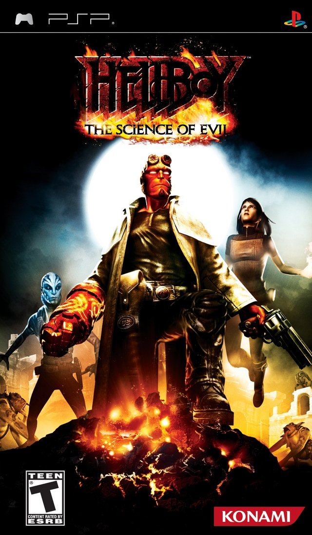 J2Games.com | Hellboy Science of Evil (PSP) (Pre-Played - CIB - Good).