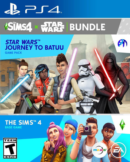 Paquete de juego Los Sims 4 + Star Wars Viaje a Batuu (Playstation 4)
