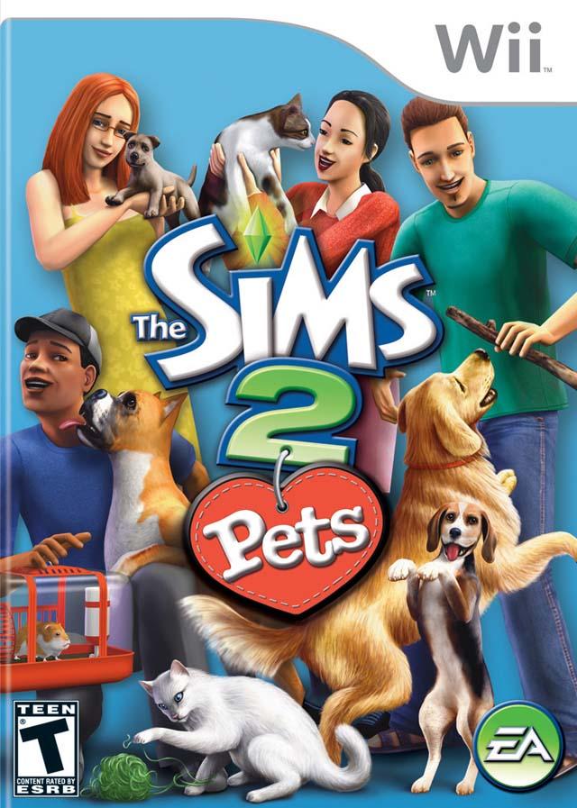 J2Games.com | The Sims 2 Pets (Wii) (Pre-Played - CIB - Good).