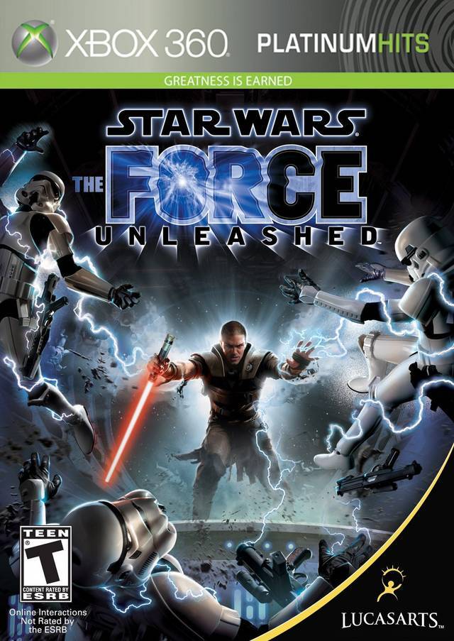 J2Games.com | Star Wars The Force Unleashed (Platinum Hits) (Xbox 360) (Pre-Played - CIB - Good).