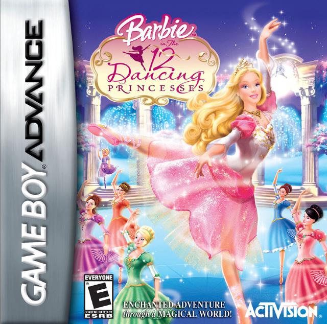 J2Games.com | Barbie In The 12 Dancing Princesses (Gameboy Advance) (Pre-Played - Game Only).