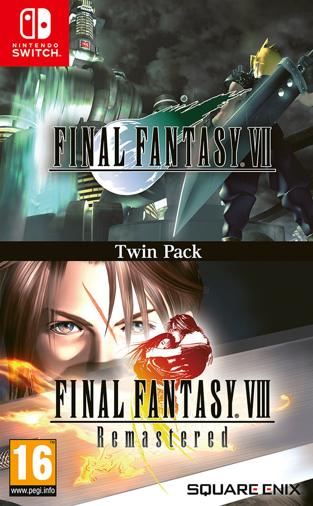Final Fantasy VII / Final Fantasy VIII Remastered Twin Pack [Importación europea] (Nintendo Switch)