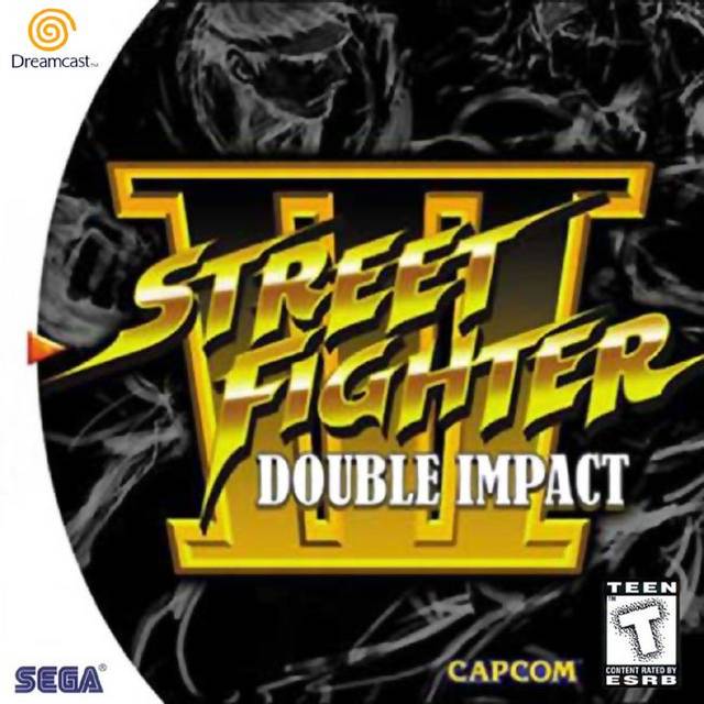 Street Fighter III Doble Impacto (Sega Dreamcast)