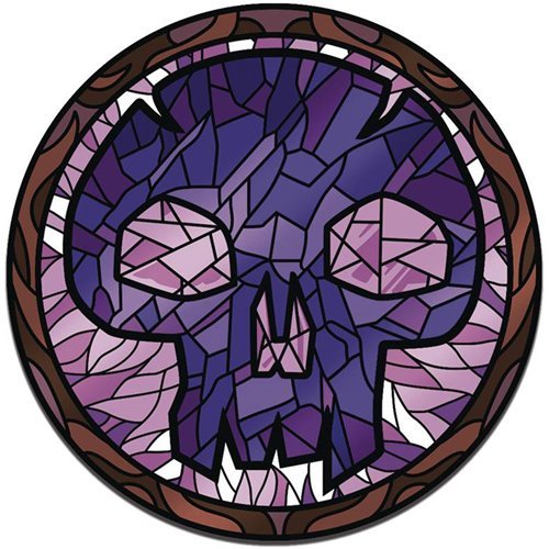 Magic the Gathering Stained Glass - Pantano: Pin de Realidad Aumentada de Edición Limitada (Juguetes)