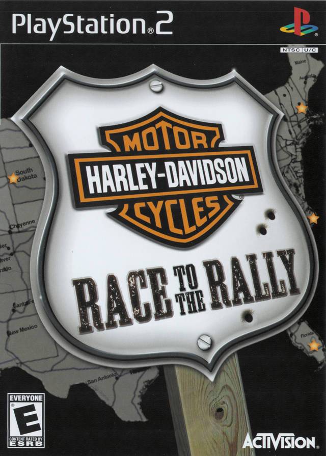 J2Games.com | Harley Davidson Motorcycles Race to the Rally (Playstation 2) (Pre-Played - Game Only).
