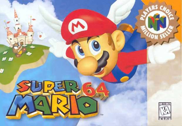 J2Games.com | Super Mario 64 (Player's Choice) (Nintendo 64) (Pre-Played - Game Only).
