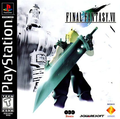 Final Fantasy VII [Misprint Variant] (Playstation)