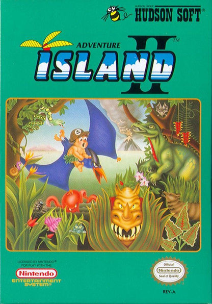 J2Games.com | Adventure Island II (Nintendo NES) (Pre-Played - Game Only).
