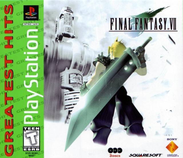J2Games.com | Final Fantasy VII (Greatest Hits) (Playstation) (Pre-Played - Game Only).