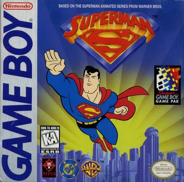 J2Games.com | Superman (Gameboy) (Pre-Played - Game Only).