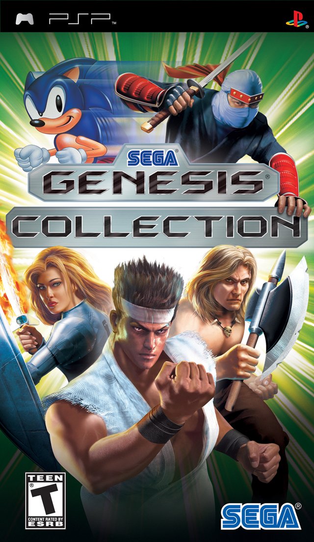 J2Games.com | SEGA Genesis Collection (PSP) (Complete - Good).