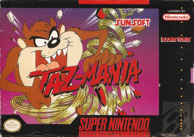 J2Games.com | Taz-Mania (Super Nintendo) (Pre-Played - Game Only).