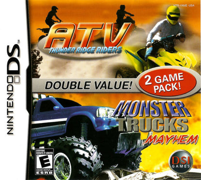 ATV Thunder Ridge Riders / Monster Trucks Mayhem (Nintendo DS)