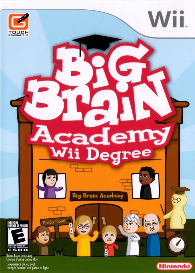 J2Games.com | Big Brain Academy Wii Degree (Wii) (Pre-Played - Game Only).