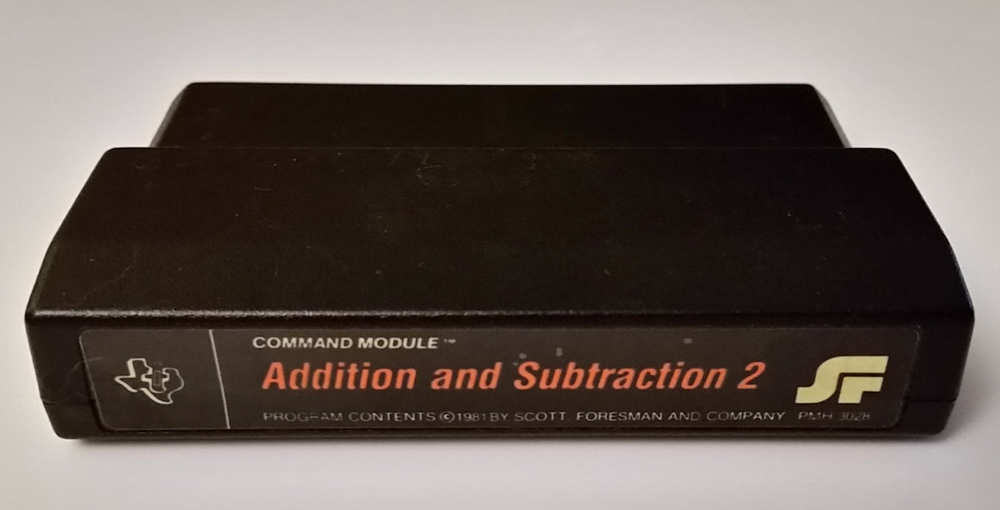 J2Games.com | Addition and Subtraction 2 (TI-99) (Pre-Played - Game Only).