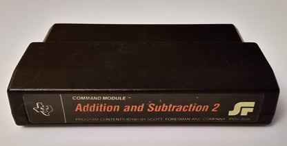J2Games.com | Addition and Subtraction 2 (TI-99) (Pre-Played - Game Only).